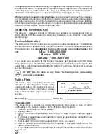 Preview for 4 page of Sanitaire S3530 Series Owner'S Manual