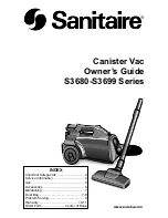 Sanitaire S3699 Series Owner'S Manual preview