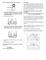 Предварительный просмотр 6 страницы Sanitaire S634 System_Pro Owner'S Manual