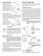 Preview for 4 page of Sanitaire S647 Series Owner'S Manual