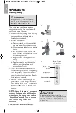 Preview for 6 page of Sanitaire SC320 User Manual