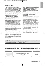 Preview for 9 page of Sanitaire SC320 User Manual