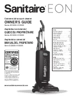 Preview for 1 page of Sanitaire SC5501 Owner'S Manual