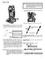 Preview for 7 page of Sanitaire SC5815 Owner'S Manual