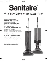 Sanitaire SC600 Series Owner'S Manual preview