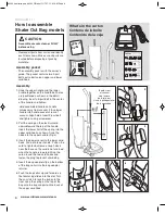 Предварительный просмотр 6 страницы Sanitaire SC600 Series Owner'S Manual