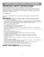 Preview for 3 page of Sanitaire SC6055A Owner'S Manual