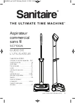 Preview for 15 page of Sanitaire SC7100A User Manual