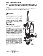 Предварительный просмотр 11 страницы Sanitaire SC785 SERIES Owner'S Manual