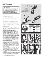 Предварительный просмотр 8 страницы Sanitaire SC889 Series Owner'S Manual