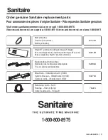 Предварительный просмотр 19 страницы Sanitaire SC889 Series Owner'S Manual