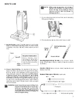 Предварительный просмотр 5 страницы Sanitaire System Pro SP5816 Owner'S Manual