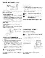 Предварительный просмотр 7 страницы Sanitaire System_Pro SP5816 Owner'S Manual