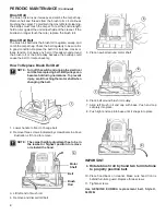 Предварительный просмотр 8 страницы Sanitaire System_Pro SP5816 Owner'S Manual