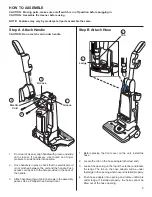 Preview for 5 page of Sanitaire Z4500 Series Owner'S Manual