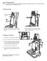 Preview for 12 page of Sanitaire Z4500 Series Owner'S Manual