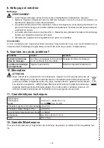 Предварительный просмотр 19 страницы Sanitas HF-12 Instructions For Use Manual