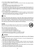 Preview for 27 page of Sanitas SatinSkin Pro IPL 70 Instructions For Use Manual