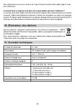 Preview for 60 page of Sanitas SatinSkin Pro IPL 70 Instructions For Use Manual