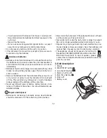 Предварительный просмотр 12 страницы Sanitas SBC 28 Instructions For Use Manual