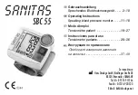 Sanitas SBC 55 Operating Instructions Manual предпросмотр