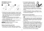 Предварительный просмотр 6 страницы Sanitas SBC 55 Operating Instructions Manual