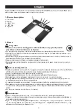 Preview for 8 page of Sanitas SBF 08 Instructions For Use Manual