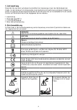 Предварительный просмотр 3 страницы Sanitas SBF 72 Instructions For Use Manual