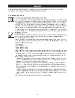 Preview for 8 page of Sanitas SBG 14 Operating Instructions Manual