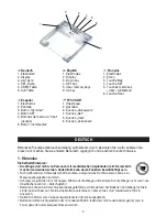 Preview for 2 page of Sanitas SBG 22 Operating Instructions Manual