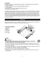 Preview for 9 page of Sanitas SBG 39 Operating Instructions Manual