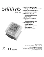 Предварительный просмотр 1 страницы Sanitas SBM 06 Operating Instructions Manual