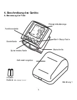 Предварительный просмотр 5 страницы Sanitas SBM 06 Operating Instructions Manual