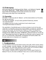 Предварительный просмотр 13 страницы Sanitas SBM 06 Operating Instructions Manual