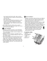 Предварительный просмотр 3 страницы Sanitas SBM 09 Instructions For Use Manual