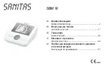 Предварительный просмотр 1 страницы Sanitas SBM 18 Instructions For Use Manual