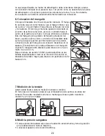 Предварительный просмотр 23 страницы Sanitas SBM 20 Operating Instructions Manual