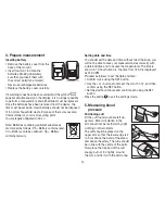 Предварительный просмотр 5 страницы Sanitas SBM 21 Instructions For Use Manual