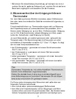 Preview for 3 page of Sanitas SFT41 Operating Instructions Manual