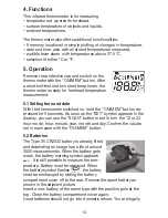 Preview for 14 page of Sanitas SFT41 Operating Instructions Manual