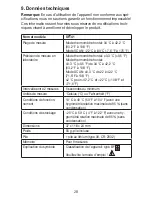 Preview for 28 page of Sanitas SFT41 Operating Instructions Manual