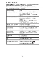 Preview for 37 page of Sanitas SFT41 Operating Instructions Manual