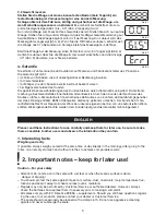 Preview for 3 page of Sanitas SGS 27 P Instructions For Use Manual