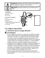 Preview for 16 page of Sanitas SHD 80 Instructions For Use Manual