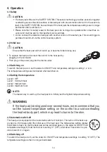 Preview for 14 page of Sanitas SHK 18 Instructions For Use Manual