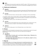 Preview for 15 page of Sanitas SHK 18 Instructions For Use Manual