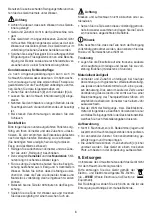 Preview for 8 page of Sanitas SIH 21 Instructions For Use Manual