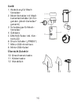 Предварительный просмотр 15 страницы Sanitas SIH 52 Instructions For Use Manual