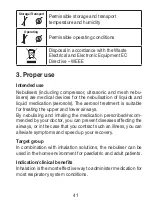 Предварительный просмотр 41 страницы Sanitas SIH 52 Instructions For Use Manual