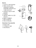 Предварительный просмотр 50 страницы Sanitas SIH 52 Instructions For Use Manual